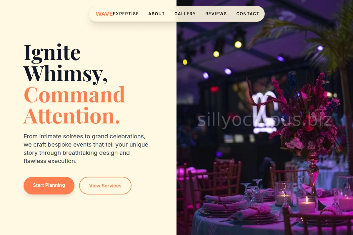 Wave Event Planning