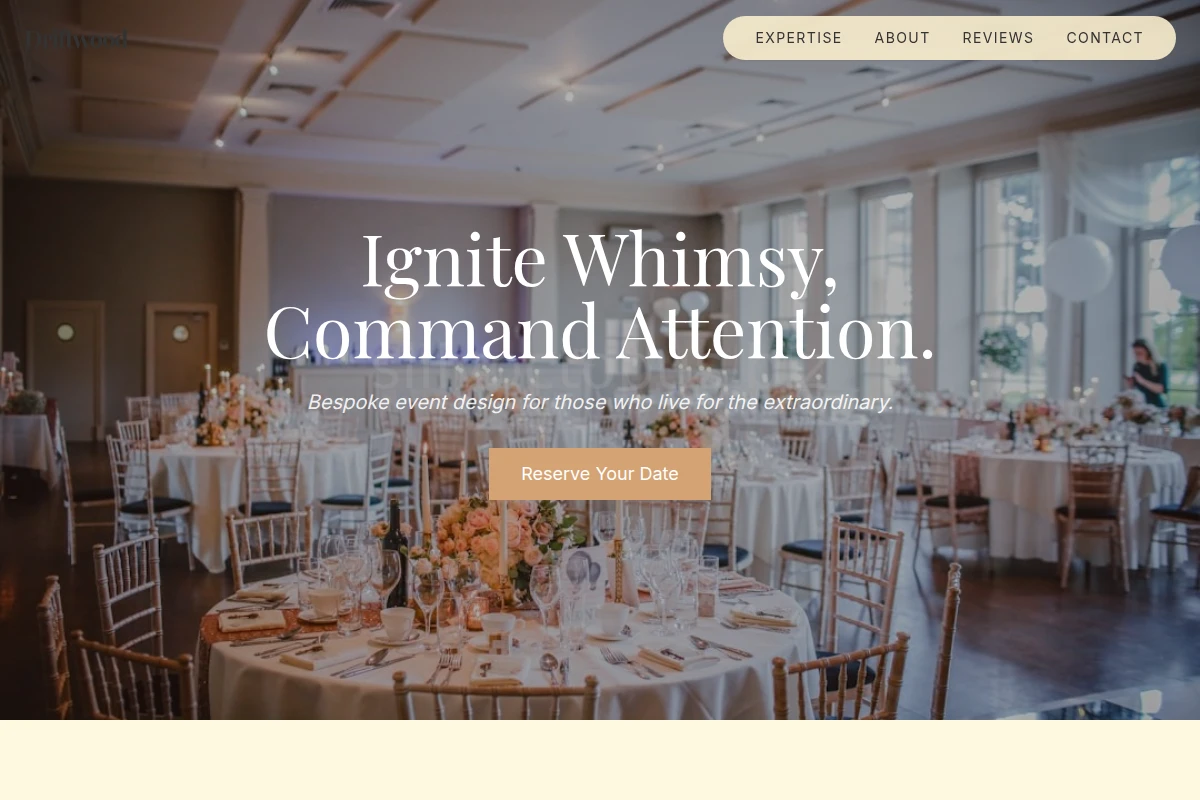 Driftwood Event Planning
